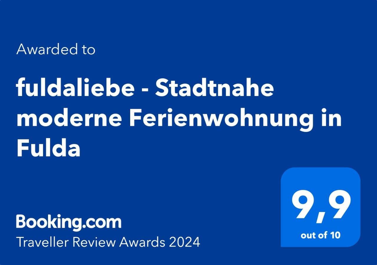 Fuldaliebe - Stadtnahe Moderne Ferienwohnung In Fulda Bagian luar foto